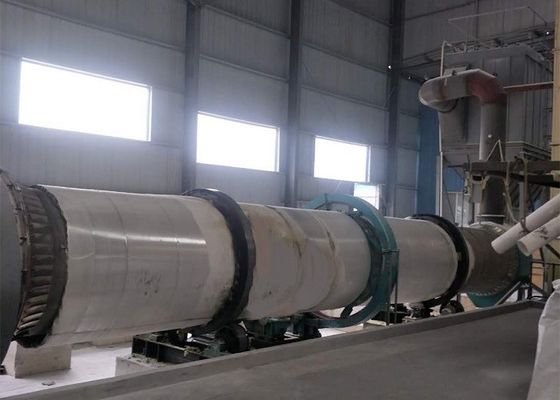 SS 304/316L CS Sand Dryer Machine , Rotary Sand Dryer OEM Service