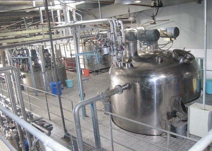 Otomatik Dolum Makinesi ile Paslanmaz Çelik Sıvı Deterjan Üretim Hattı